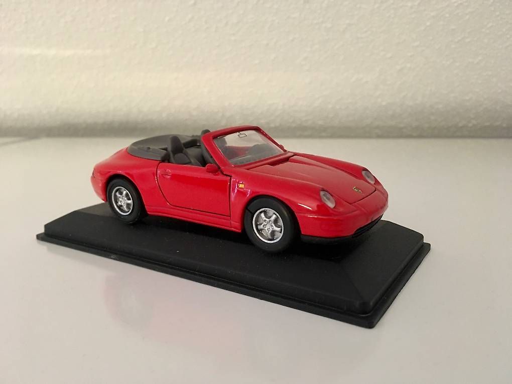 Modellini d'auto: Porsche 911 rot Cabriolet – Usato da Zürich venduto da Ro80