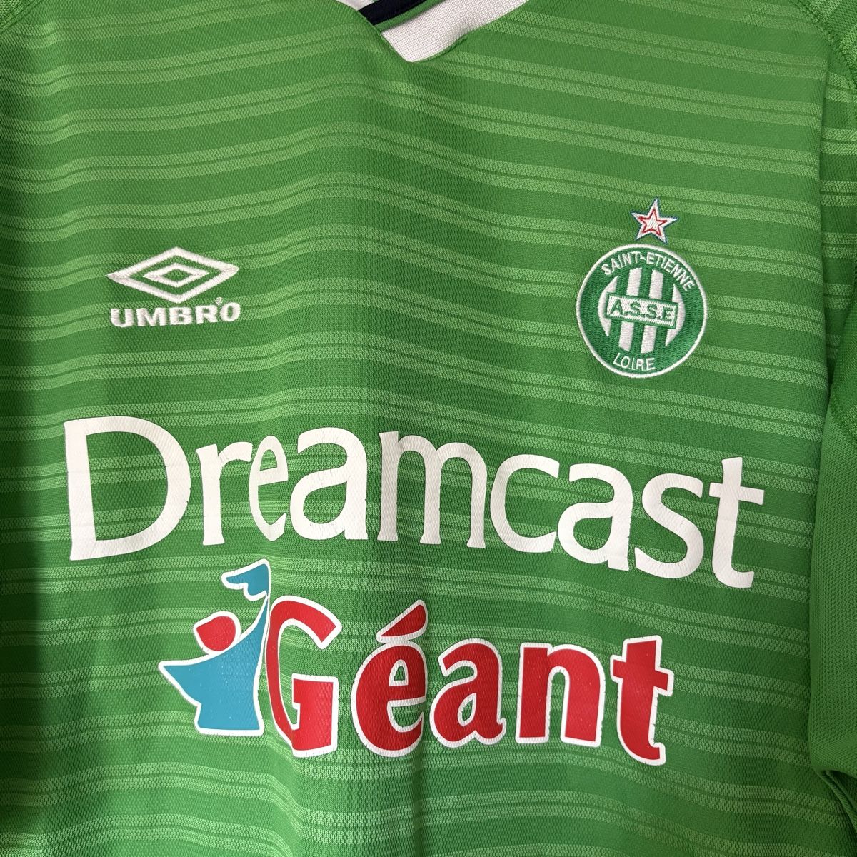 Umbro Leibchen & Hosen: St. Etienne Trikot Umbro Dreamcast – Gebraucht aus Winterthur von LaBodega 1