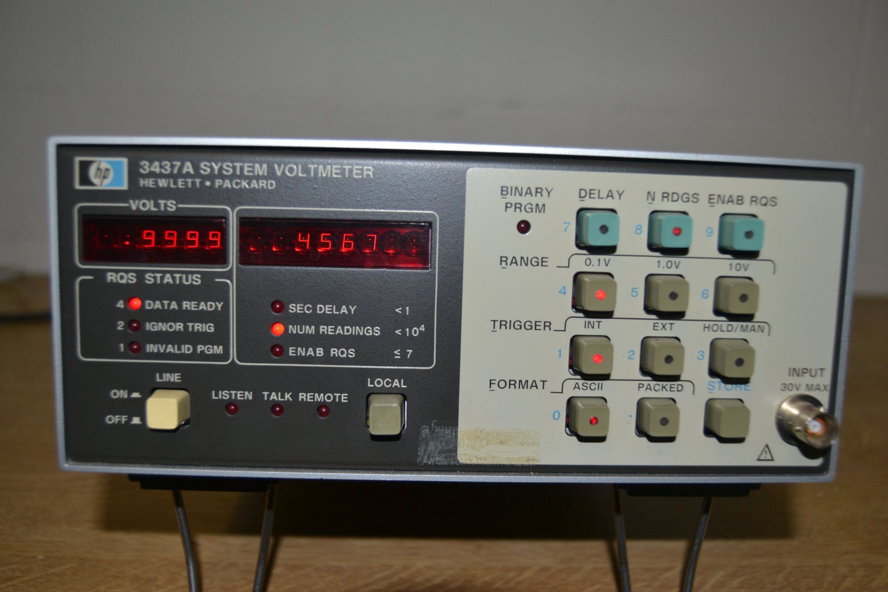 Hewlett Packard Mesurer: HP System Voltmeter HP 3437A – D'occasion à Wil SG par fanofrio