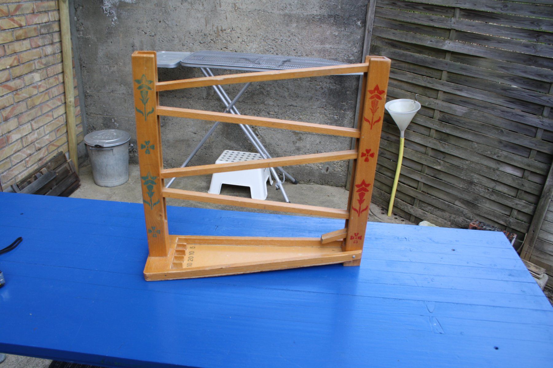 Giocattoli: VINTAGE HOLZ KUGELBAHN – Usato da Wauwil venduto da Pneuedy 3