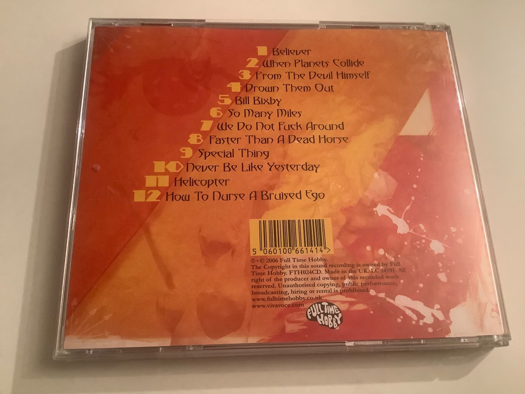 CD: Viva Voce / Get yr blood get out / 2006 – Usato da Dübendorf venduto da Shreck 1