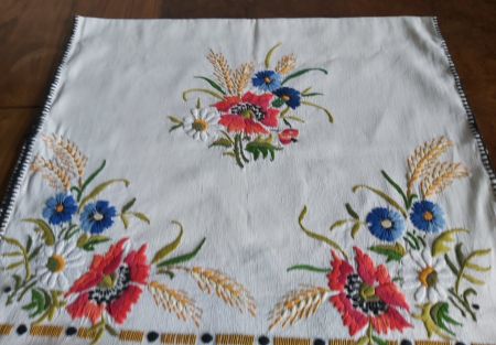 Upcycling Kissenbezug Handarbeit