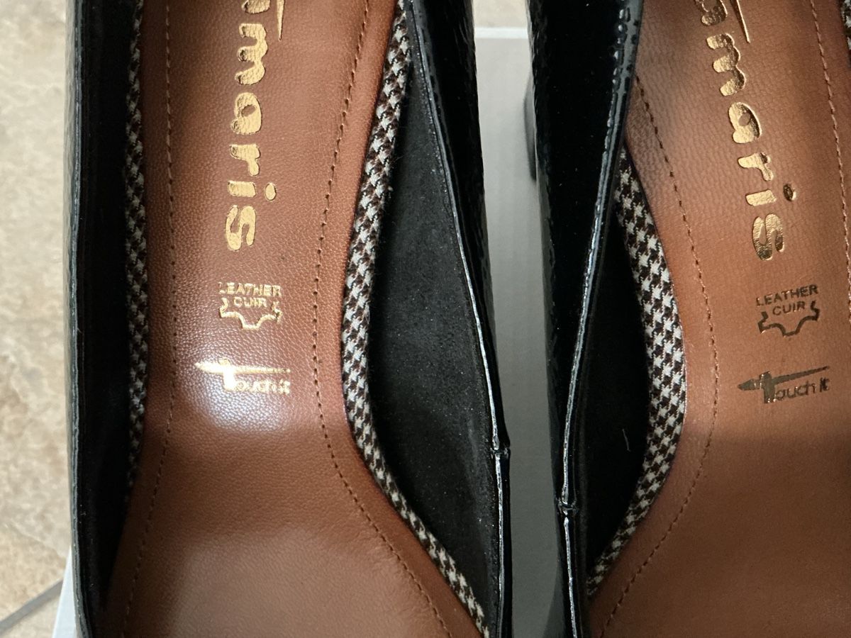 Tamaris Scarpe da donna: Tamaris Pumps aus Leder – Nuovo e nell'imballaggio originale da Buchs AG venduto da chipmunk710 2