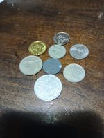 Anciennes pièces de monnaie diverses - lot de 8 pièces
