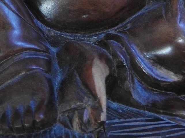 Figuren: antike Buddah-Figur  - China – Gebraucht aus Stetten AG von Brissago25 2