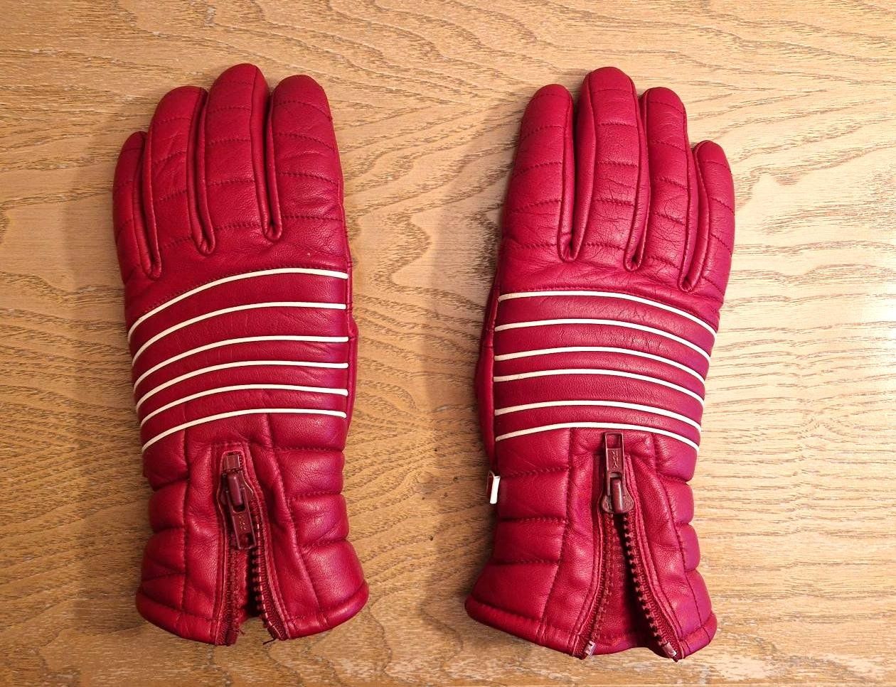 Guanti & manicotti: Damen Lederhandschuhe. – Usato da Pratteln venduto da klettersteig 1