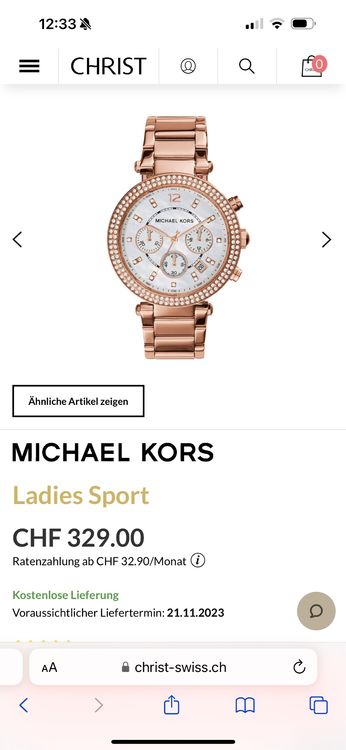 Michael kors 2024 uhr mk5491