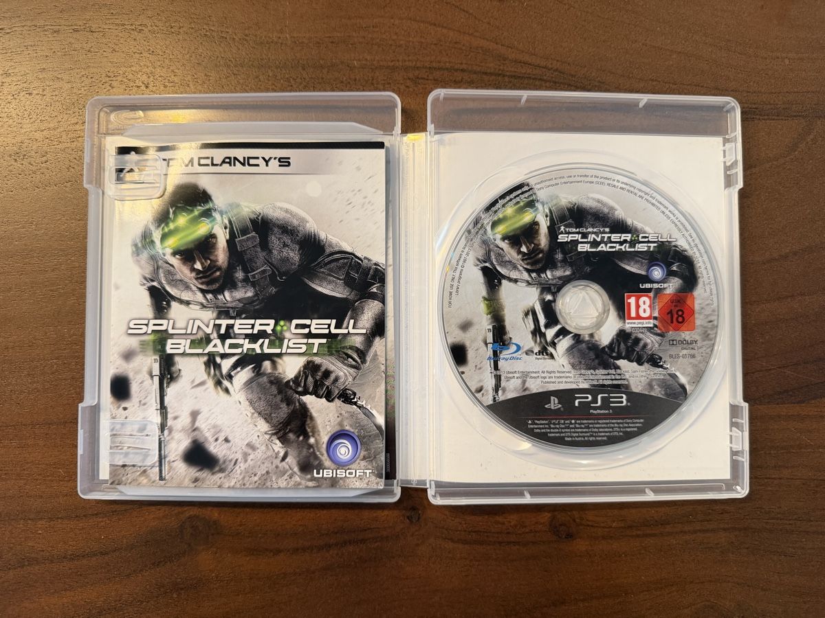 Sony Spiele: Tom Clancy's Splinter Cell Blacklist für PS3 – Gebraucht aus Thunstetten von Virus_33 1