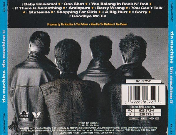CD: CD Tin Machine - II (1991) – Usato da Möriken AG venduto da mineralia 1