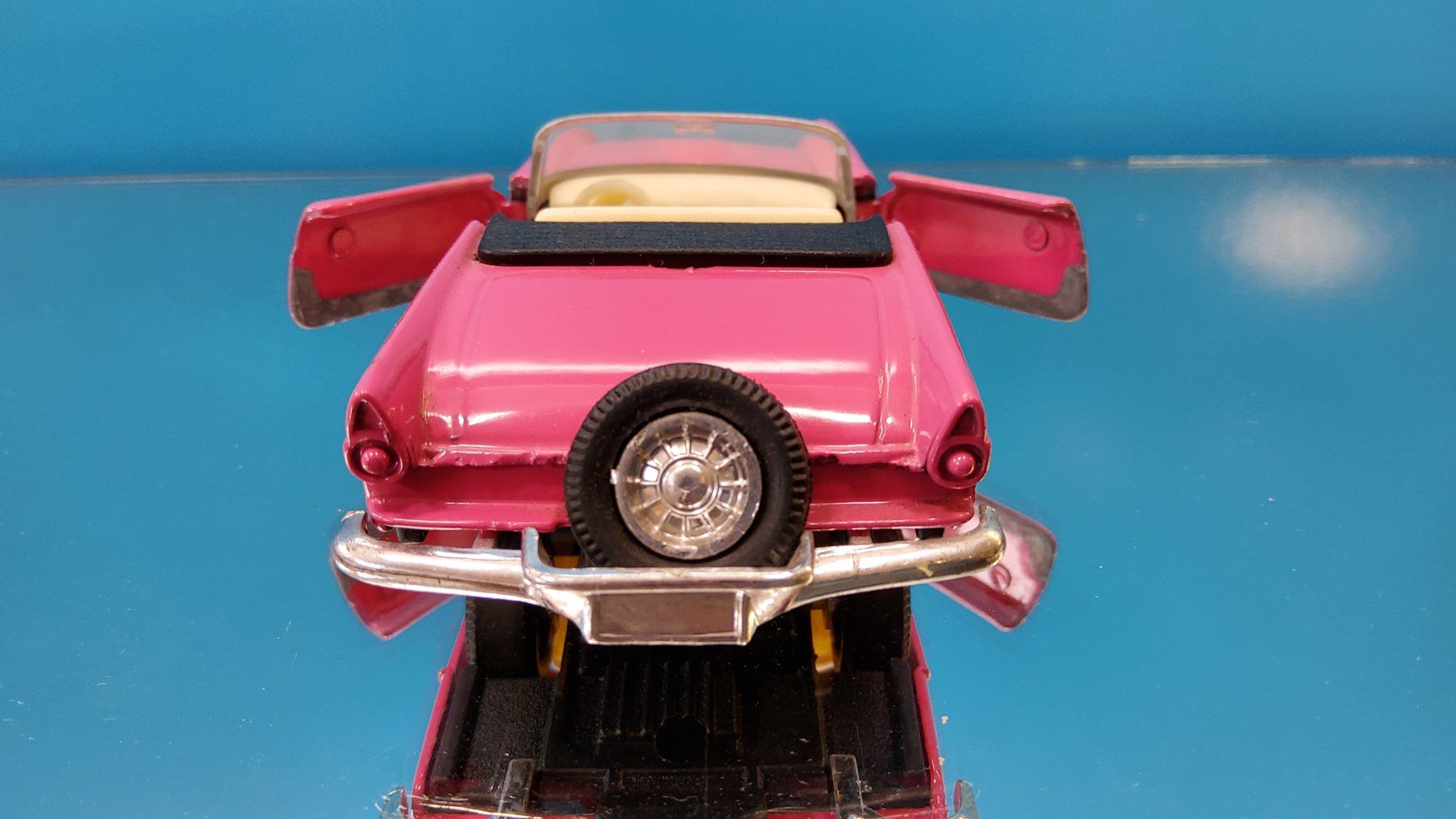 Ford Modellini d'auto: Modellauto "FORD THUNDERBIRD CABRIO" 1:37 Welly – Usato da Grüningen venduto da VENOM59 4