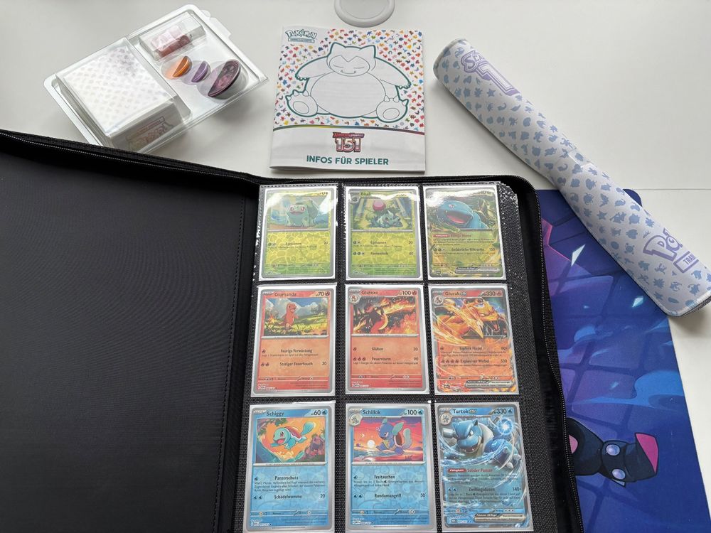 Komplettes POKEMON 151 Master „Base Set“ DE in NM (Neu (gemäss ...