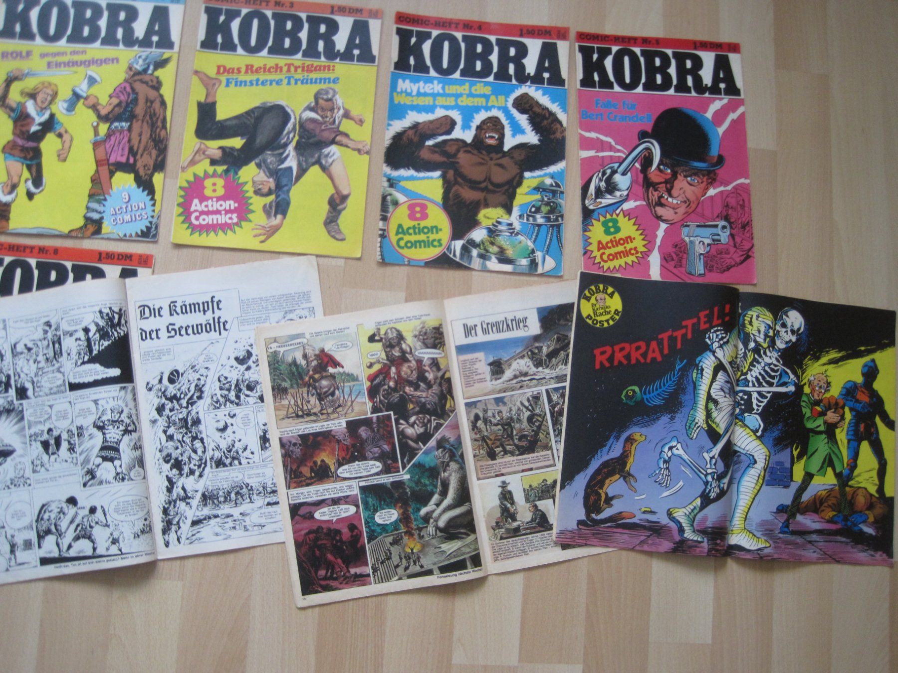 Comics: KOBRA Eiserne Hand Storm Archie 1978 Comic LOT Z – Gebraucht aus Gossau SG von Noryflory 1