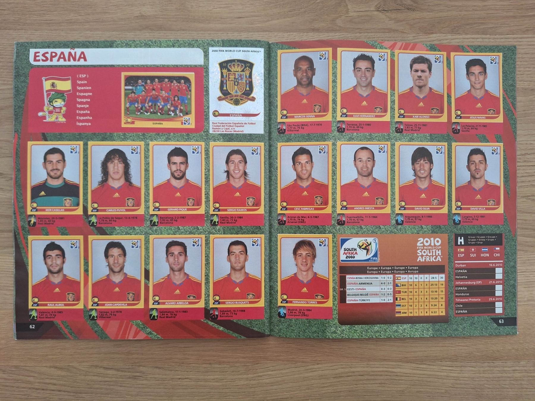 Panini Alben: PANINI WORLD CUP 2010 – Gebraucht aus St. Gallen von Matrix023 5