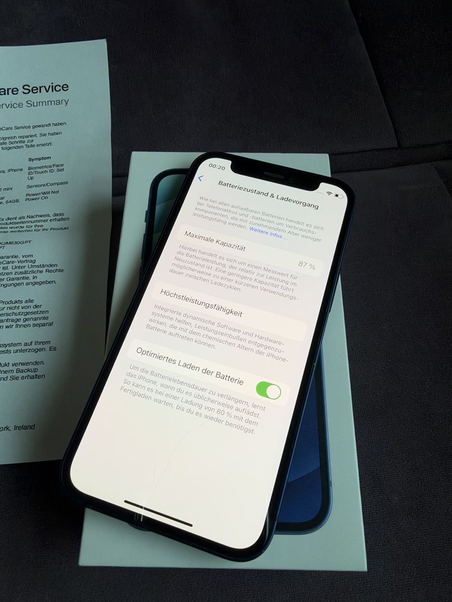 Apple Telefoni cellulari / Smartphones: iPhone 12 Mini 64GB Blau – Usato da Steffisburg venduto da Newcomer666 1