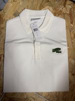 Lacoste Polohemd, Neu mit Etikett, Weiss, Grösse S