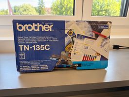 Brother TN-135C Toner Cyan – Original neu