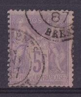 Frankreich 1877: 5 Fr. Allegorie - Kat. 85.--