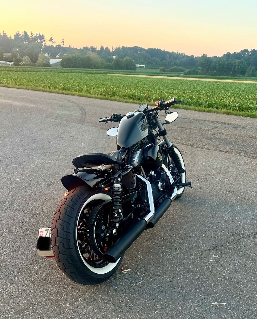 Harley-Davidson Chopper: Harley Davidson Sportster 48 ABS – Usato da Dübendorf venduto da bil_jxn9 2