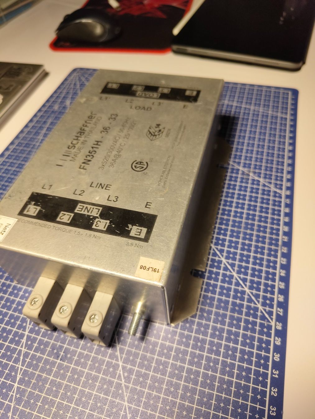 Schaffner Altro Materiale elettrico: Schaffner FN351H-36-33 Netzfilter 36A – Usato da Zürich venduto da bor_8p89