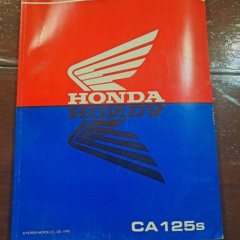 Honda Tutti i ricambio per moto: Manuale Honda CA 125 s – Usato da Riva San Vitale venduto da Marneta