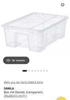 3 Stück IKEA Samla Box 11 Liter mit Deckel