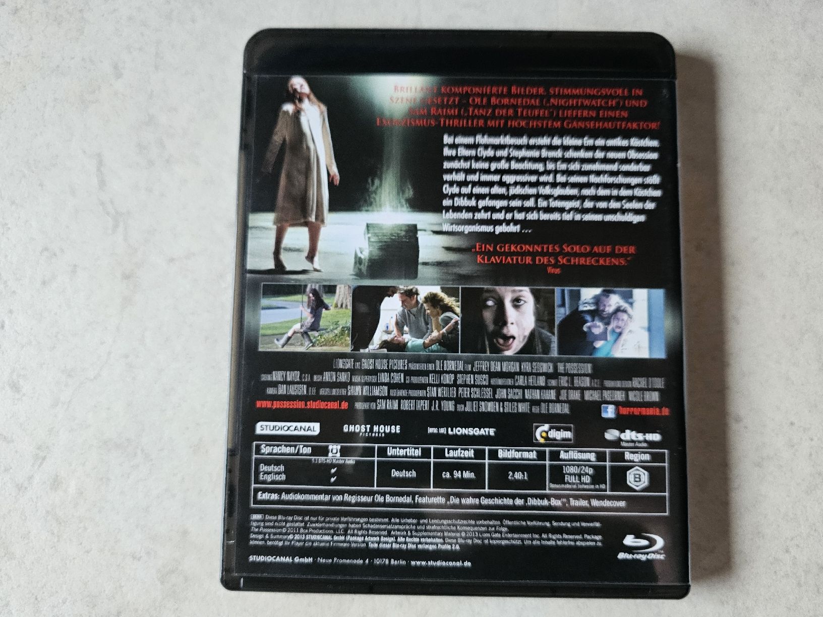 Tutti i DVDs: Possession  -  Das Dunkle in dir / Uncut Bluray Edition – Usato da Schneisingen venduto da backstore24 1