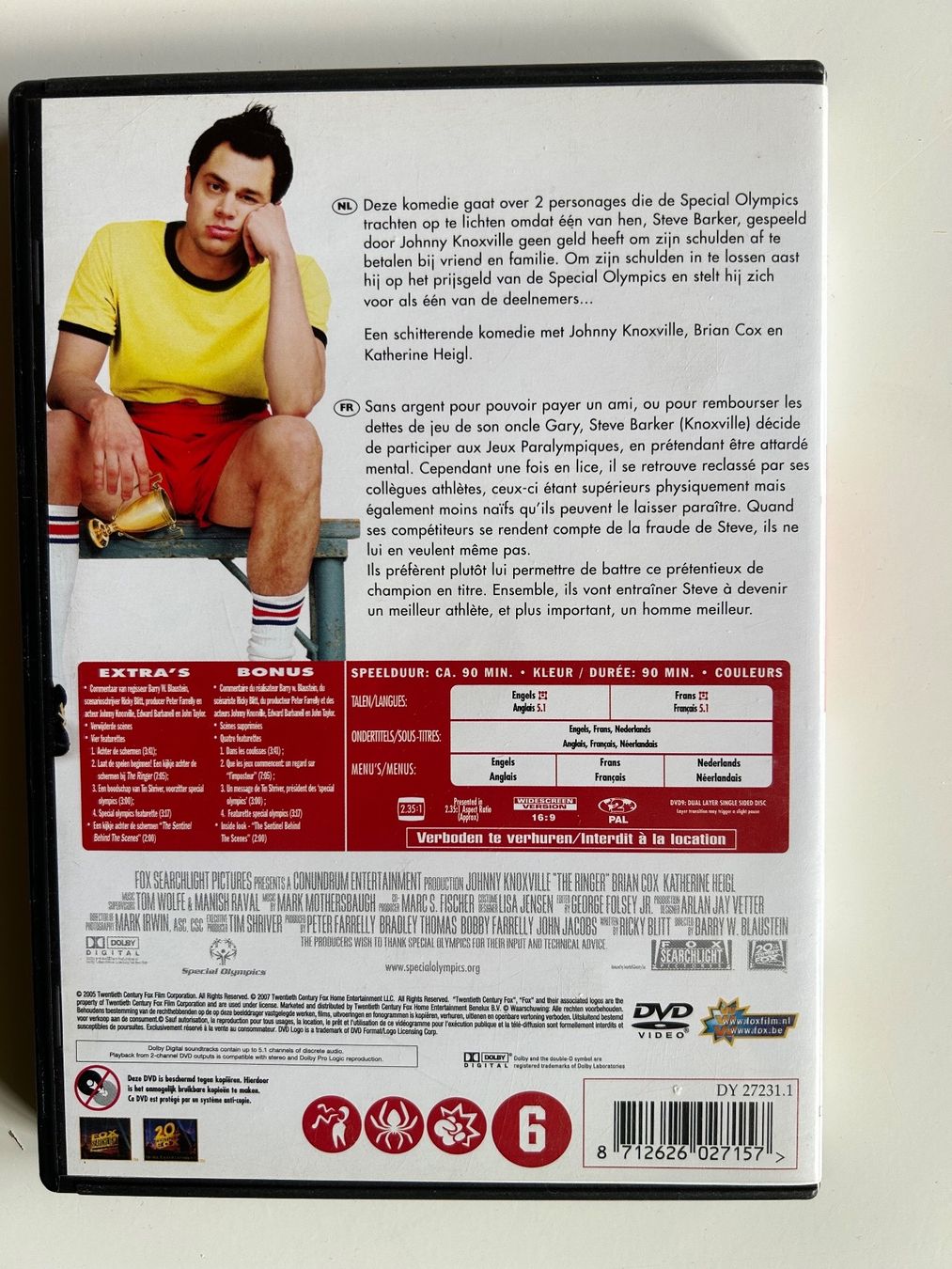 Alle DVDs: THE RINGER – Gebraucht aus St-Cierges von Crisi53 1