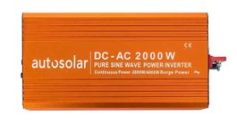 2000 Watt 24V Wechselrichter - reiner Sinus - 24V zu 230V