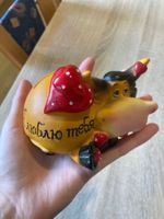 Originelle Kuh Spardose "Ich liebe dich" aus Keramik!