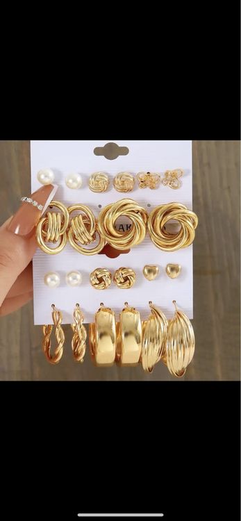 Boucles D'oreilles Neuves Rose - Fait Main - Sans Emballage
