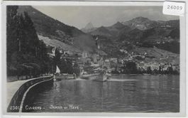 Clarens - Jaman et Naye - Dampfschiff