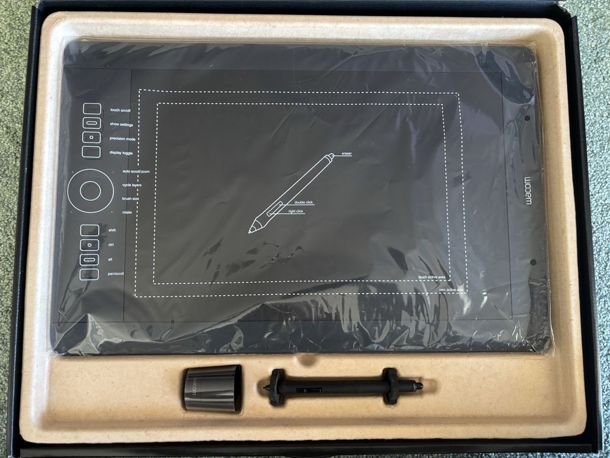 Wacom Tablet PC: Wacom Intuos Pro Pen & Touch Grafiktablett Large – Neu (gemäss Beschreibung) aus Amriswil von HanPav 2
