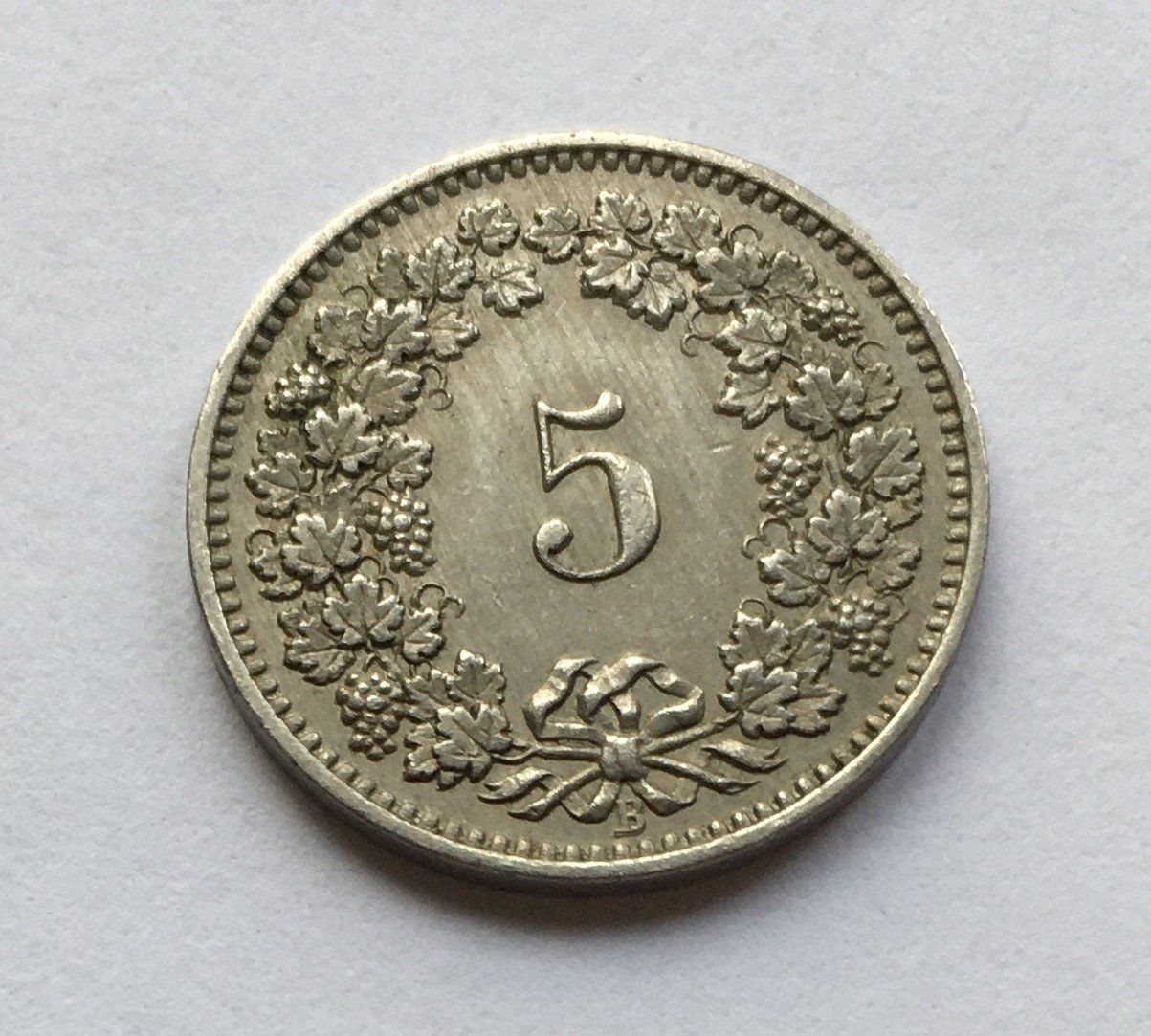 Tutti le monete: 1891 5 Rappen vz – Usato da Kirchberg SG venduto da Helveticus00 1