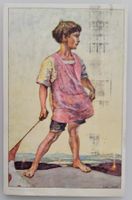 Bundesfeierpostkarte Nr.45I - 20Rp. - 1927 - Knabe mit Fahne