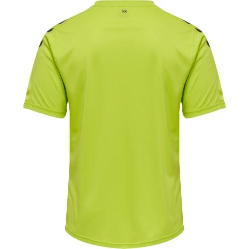 Hummel Canottiere & Pantaloni: Hummel Hmlcore Xk Poly Jersey S/S - lime popsicle (Gröss... – Nuovo e nell'imballaggio originale da St. Gallen venduto da sportglobe 1