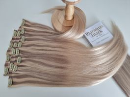 Slawisches Echthaar-Extensions. 50cm lang. Neu