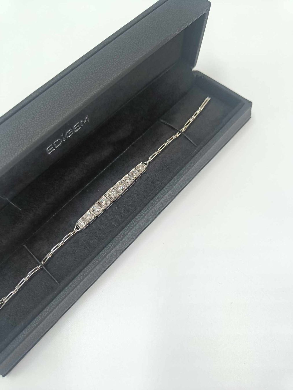 Bracciali & Braccialetti: DIAMANTBRACELET IN 585 WEISSGOLD – Usato da Luzern venduto da EdiGem 2