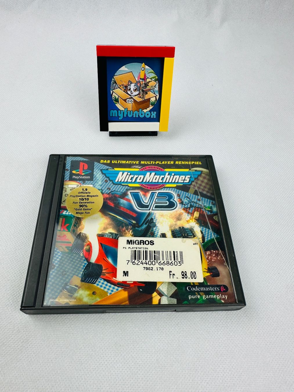 Spiele: Playstation 1 PS1 Micro Machines V3 – Gebraucht aus Kappel SO von MyFunBox
