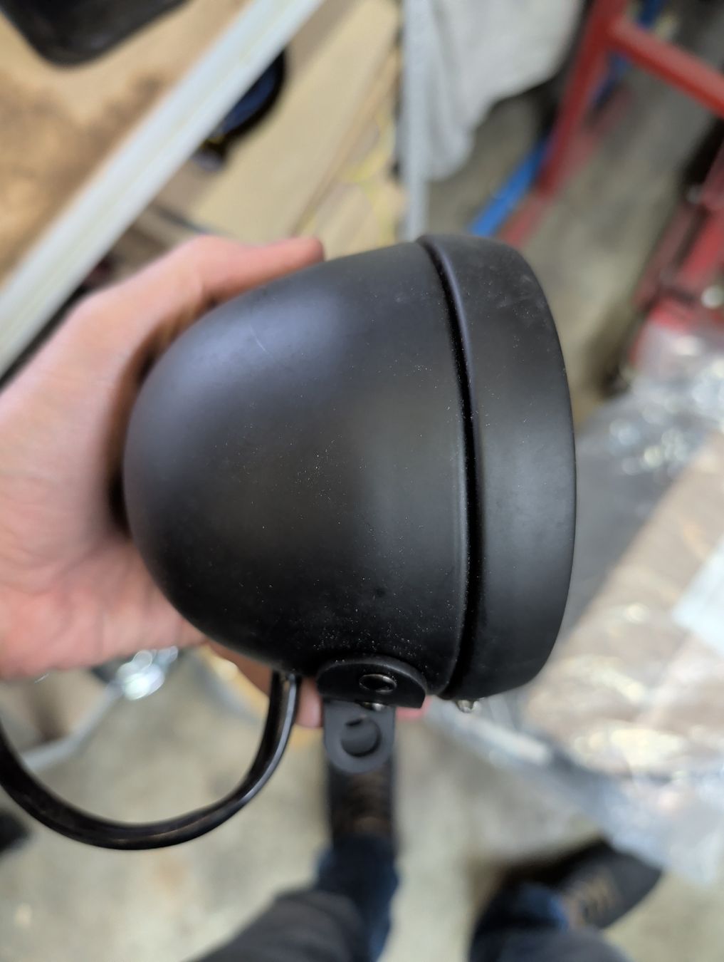 Alle Motorradersatzteile: Universal Scheinwerfer – Gebraucht aus Herzogenbuchsee von Black-C01 2