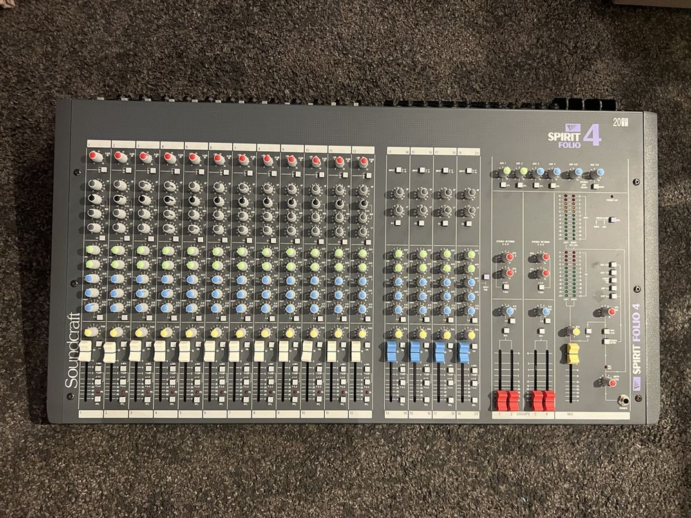 Soundcraft Spirit Folio 4 | Kaufen auf Ricardo