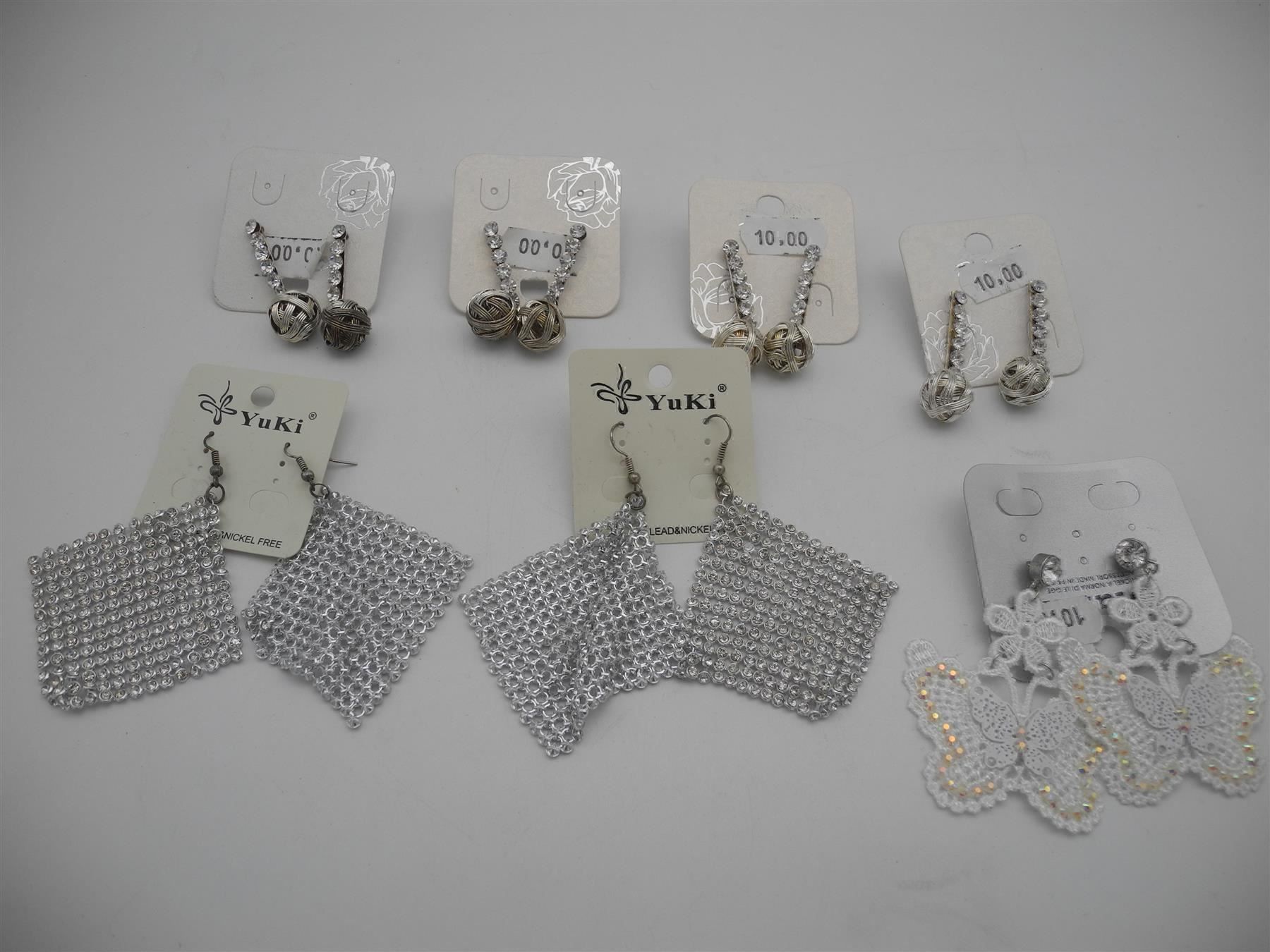 Ohrringe & -stecker: 7 Paar Modeschmuck Ohrringe , Nr. 64b – Neu (gemäss Beschreibung) aus Kottwil von Crazyrolf