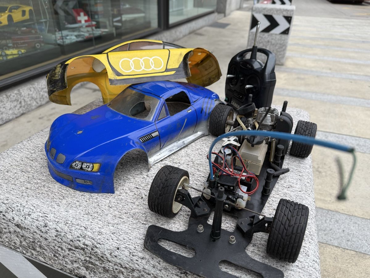 Modellismo RC: Vintage Mantua Models 1:10 nitro RC – Difettoso da Chiasso venduto da Carrara-Modellismo