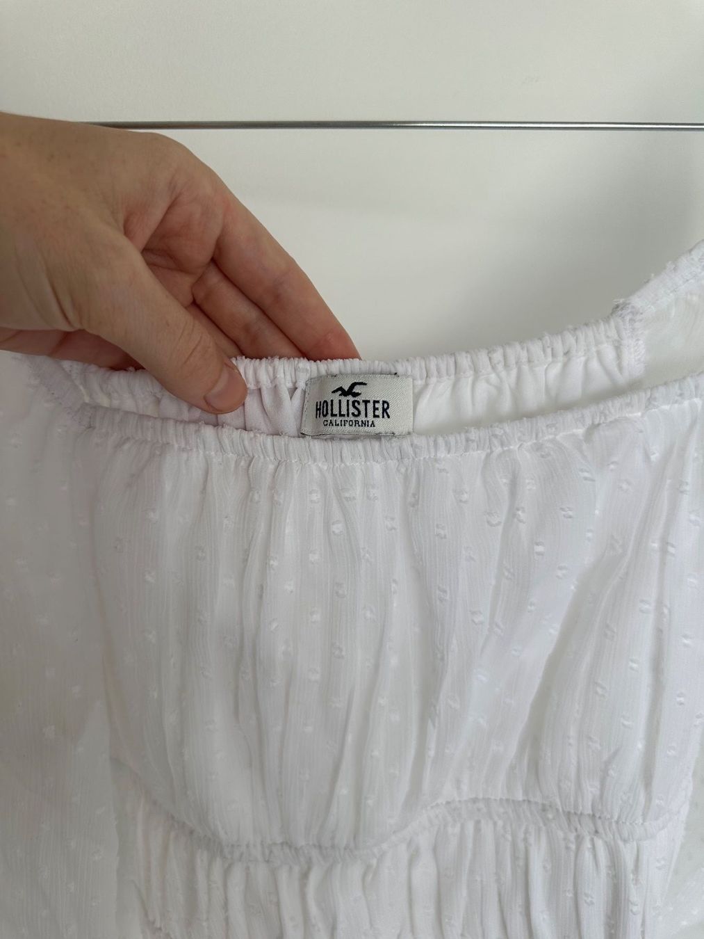 Hollister Camicette: Hollister weisse Bluse / Top  Gr. S – Usato da Triesen venduto da ann_6mxb 1