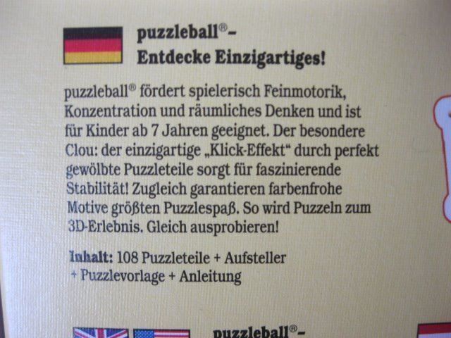 Puzzle: Puzzleball – Usato da Vitznau venduto da Kateborg 6