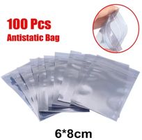 Antistatic Mini Grip, ZipLock 6x8cm Druckverschlussbeutel