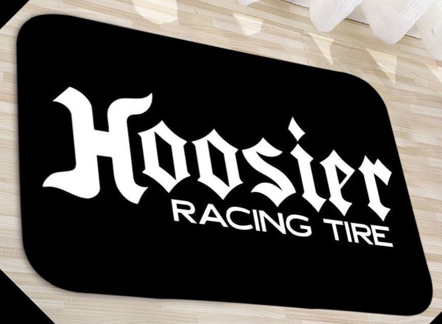 Hoosier racing tire Rennreifen Teppich Matte Auto Bad Haus Kaufen auf