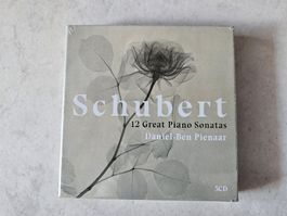 Schubert  -  12 Great Piano Sonatas / 5 CD Box Fabrikneu