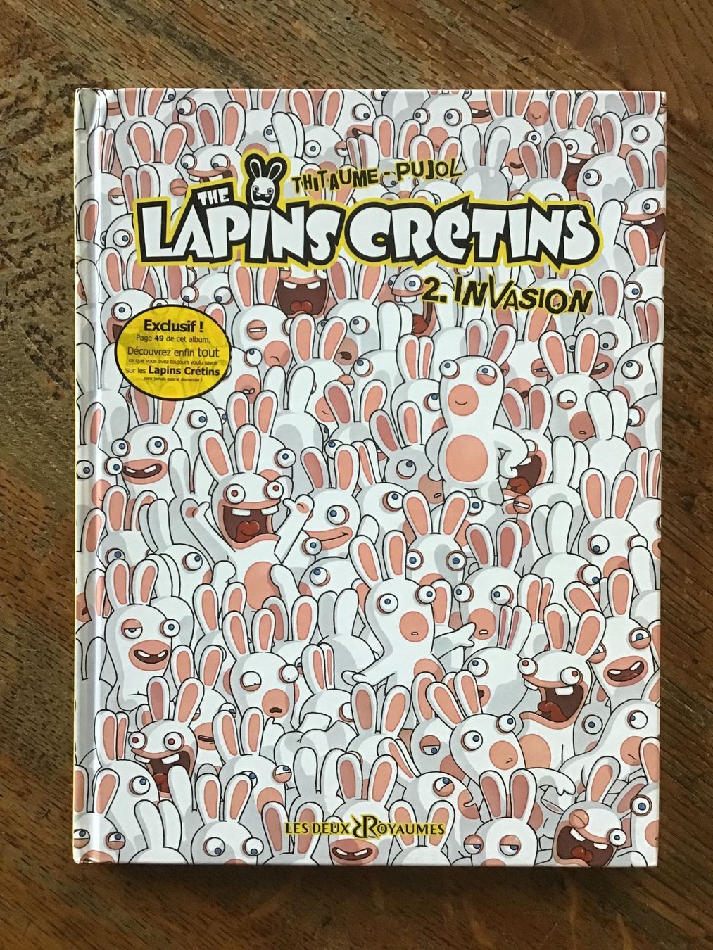 BD: The lapins crétins 2. Invasion – D'occasion à Fully par Ruby97