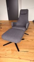 Vitra Repos & Ottoman – Original von Vitra | Grau