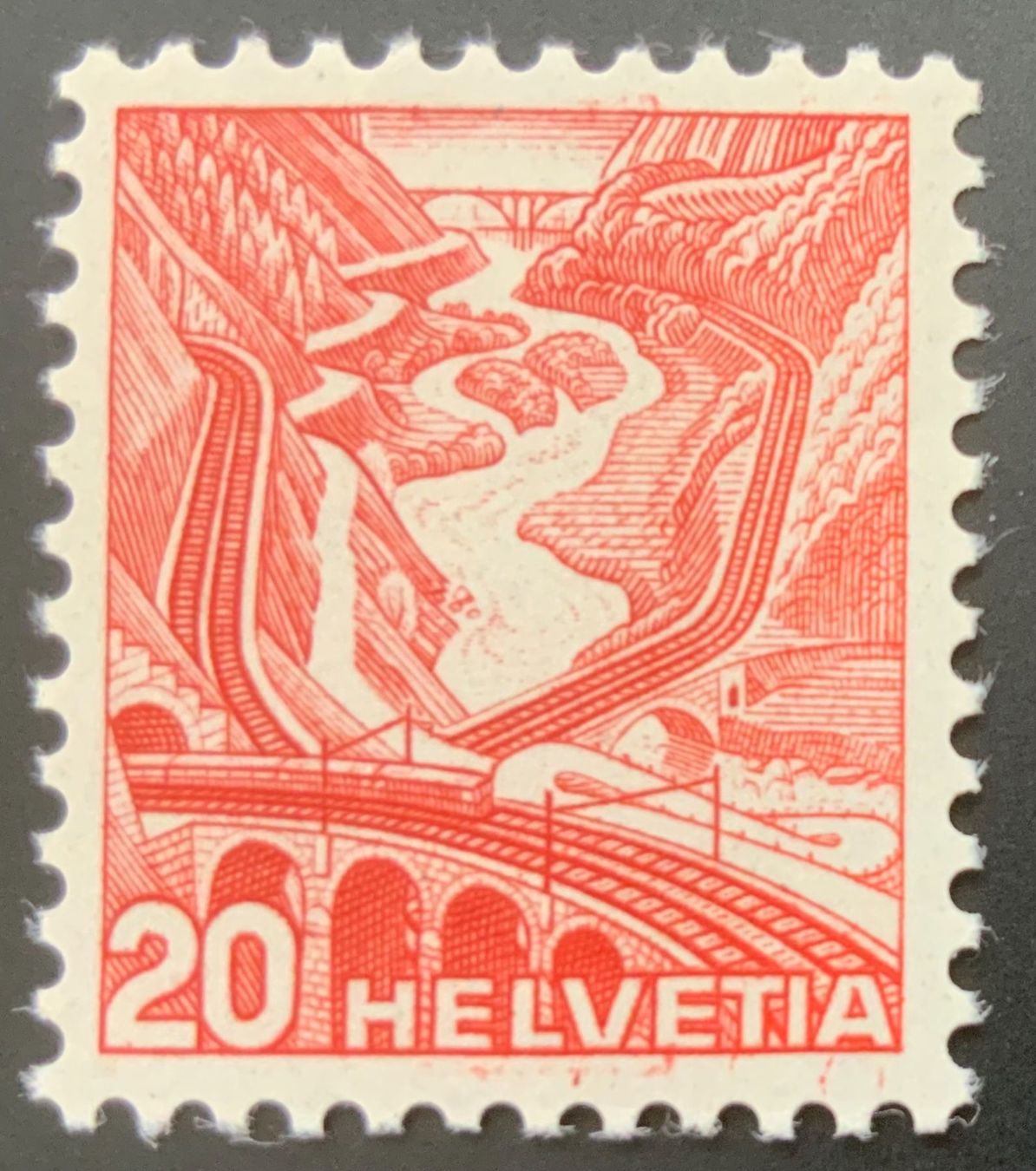 Tutti i francobolli: 1936 Landschaftsbilder 205y postfrisch – Usato da Endingen venduto da haifu